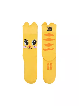 HAPPY SOCKS | Kinder Socken CAT orange | 